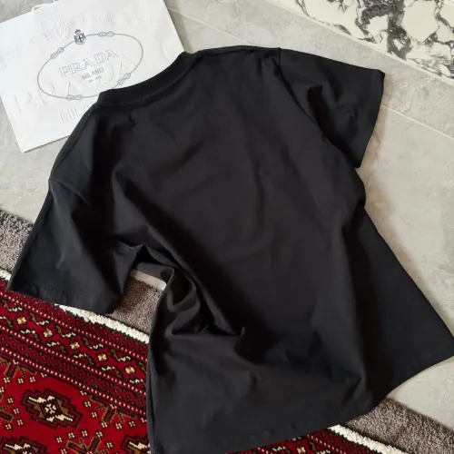 Cheap Prada T-Shirts Short Sleeved For Women #1426963 Replica Wholesale [$64.00 USD] [ITEM#1426963] on Replica Prada T-Shirts