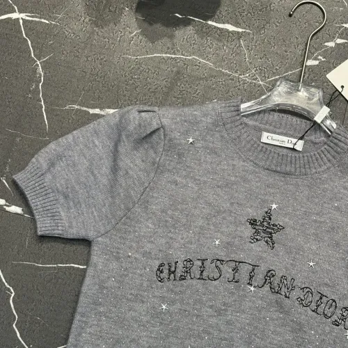 Cheap Christian Dior T-Shirts Short Sleeved For Women #1426965 Replica Wholesale [$82.00 USD] [ITEM#1426965] on Replica Christian Dior T-Shirts