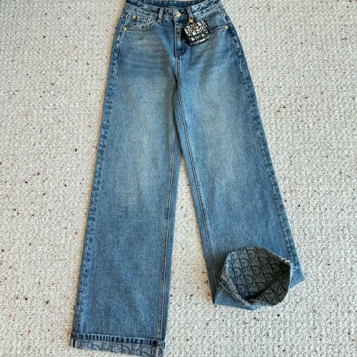 Cheap Christian Dior Jeans For Women #1426970 Replica Wholesale [$85.00 USD] [ITEM#1426970] on Replica Christian Dior Jeans