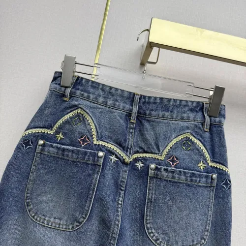 Cheap Louis Vuitton LV Jeans For Women #1426971 Replica Wholesale [$88.00 USD] [ITEM#1426971] on Replica Louis Vuitton LV Jeans