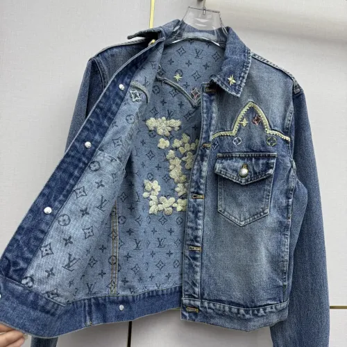 Cheap Louis Vuitton LV Jackets Long Sleeved For Women #1426972 Replica Wholesale [$100.00 USD] [ITEM#1426972] on Replica Louis Vuitton LV Jackets