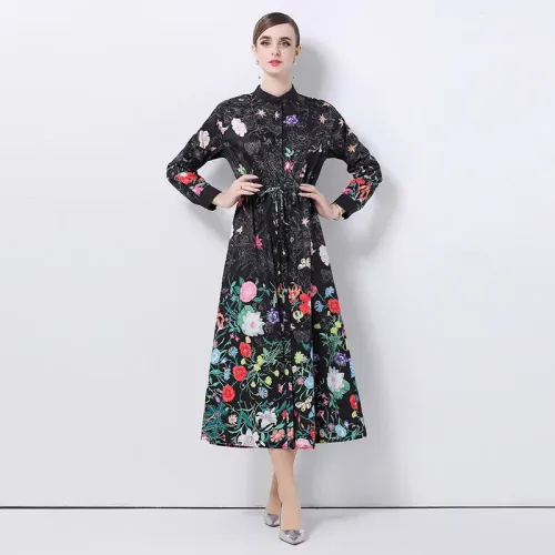 Cheap Gucci Dresses Long Sleeved For Women #1426981 Replica Wholesale [$68.00 USD] [ITEM#1426981] on Replica Gucci Dresses