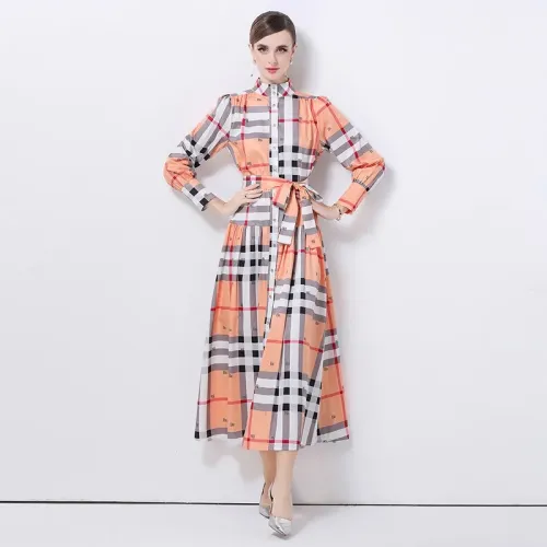 Cheap Burberry Dresses Long Sleeved For Women #1426984 Replica Wholesale [$68.00 USD] [ITEM#1426984] on Replica Burberry Dresses