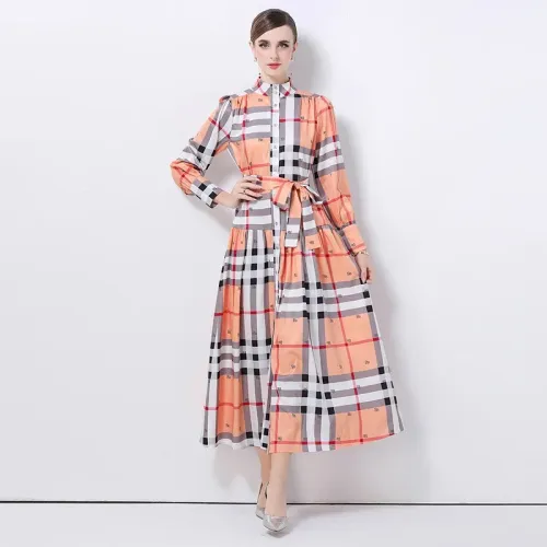 Cheap Burberry Dresses Long Sleeved For Women #1426984 Replica Wholesale [$68.00 USD] [ITEM#1426984] on Replica Burberry Dresses