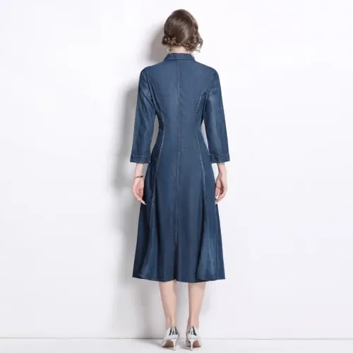 Cheap Christian Dior Dresses Long Sleeved For Women #1426986 Replica Wholesale [$76.00 USD] [ITEM#1426986] on Replica Christian Dior Dresses