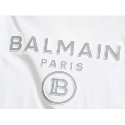 Cheap Balmain T-Shirts Short Sleeved For Unisex #1426990 Replica Wholesale [$38.00 USD] [ITEM#1426990] on Replica Balmain T-Shirts