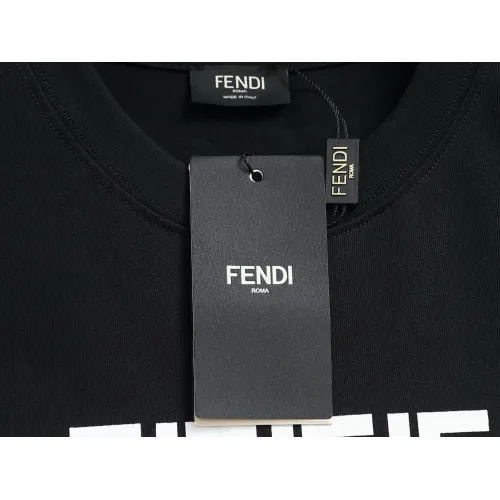 Cheap Fendi T-Shirts Short Sleeved For Unisex #1426994 Replica Wholesale [$38.00 USD] [ITEM#1426994] on Replica Fendi T-Shirts
