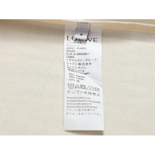 Cheap LOEWE T-Shirts Short Sleeved For Unisex #1427020 Replica Wholesale [$38.00 USD] [ITEM#1427020] on Replica LOEWE T-Shirts
