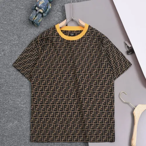Cheap Fendi T-Shirts Short Sleeved For Unisex #1427057 Replica Wholesale [$38.00 USD] [ITEM#1427057] on Replica Fendi T-Shirts