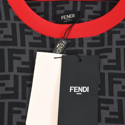 Cheap Fendi T-Shirts Short Sleeved For Unisex #1427058 Replica Wholesale [$38.00 USD] [ITEM#1427058] on Replica Fendi T-Shirts
