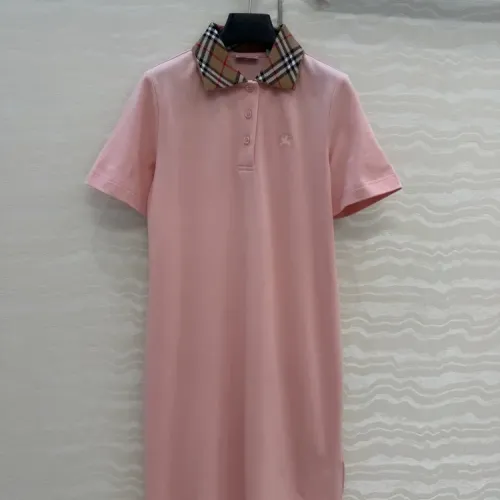 Burberry Dresses Short Sleeved For Women #1427089