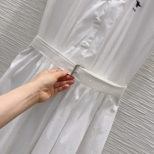 Cheap Christian Dior Dresses Sleeveless For Women #1427090 Replica Wholesale [$130.00 USD] [ITEM#1427090] on Replica Christian Dior Dresses
