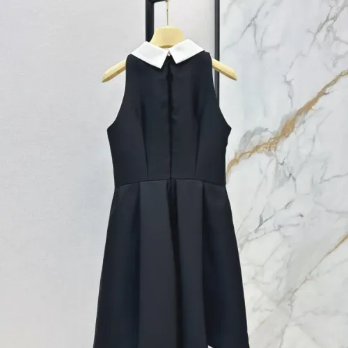 Cheap MIU MIU Dresses Sleeveless For Women #1427092 Replica Wholesale [$128.00 USD] [ITEM#1427092] on Replica MIU MIU Dresses