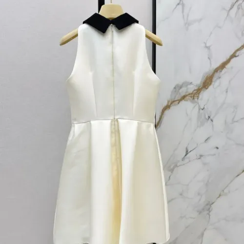 Cheap MIU MIU Dresses Sleeveless For Women #1427093 Replica Wholesale [$128.00 USD] [ITEM#1427093] on Replica MIU MIU Dresses