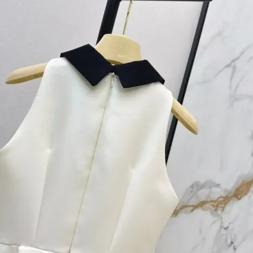 Cheap MIU MIU Dresses Sleeveless For Women #1427093 Replica Wholesale [$128.00 USD] [ITEM#1427093] on Replica MIU MIU Dresses