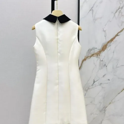 Cheap MIU MIU Dresses Sleeveless For Women #1427094 Replica Wholesale [$125.00 USD] [ITEM#1427094] on Replica MIU MIU Dresses