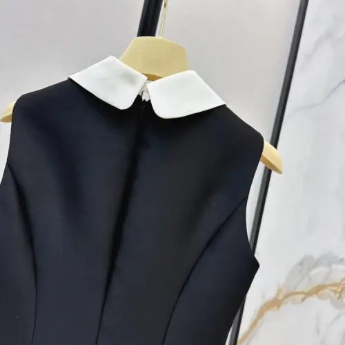 Cheap MIU MIU Dresses Sleeveless For Women #1427095 Replica Wholesale [$125.00 USD] [ITEM#1427095] on Replica MIU MIU Dresses