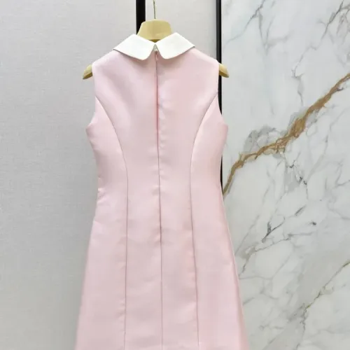 Cheap MIU MIU Dresses Sleeveless For Women #1427096 Replica Wholesale [$125.00 USD] [ITEM#1427096] on Replica MIU MIU Dresses