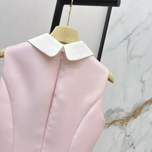 Cheap MIU MIU Dresses Sleeveless For Women #1427096 Replica Wholesale [$125.00 USD] [ITEM#1427096] on Replica MIU MIU Dresses