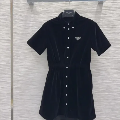 Prada Dresses Short Sleeved For Women #1427098