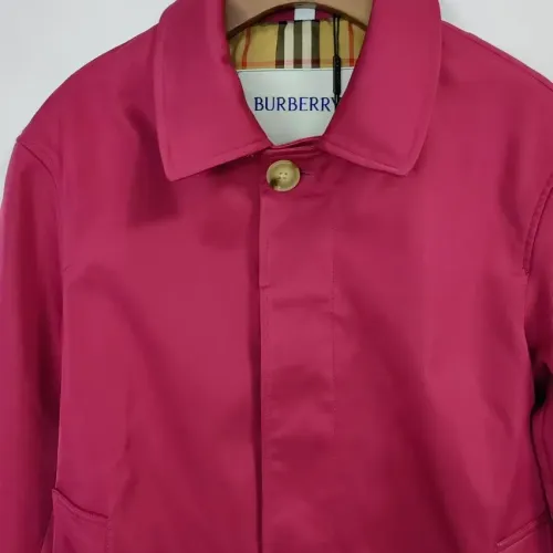 Cheap Burberry Trench Coat Long Sleeved For Women #1427103 Replica Wholesale [$132.00 USD] [ITEM#1427103] on Replica Burberry Trench Coat