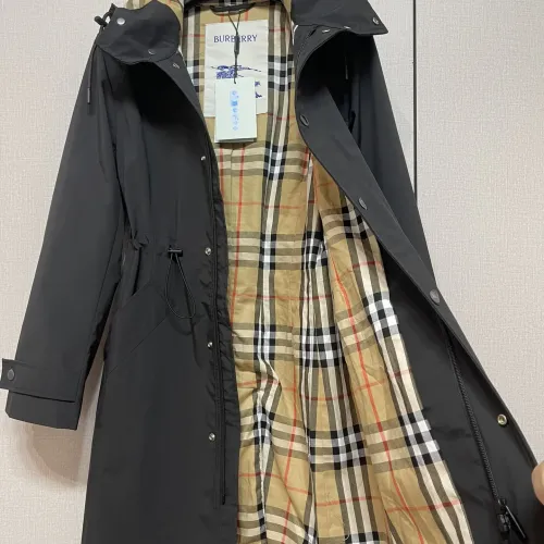 Cheap Burberry Trench Coat Long Sleeved For Women #1427109 Replica Wholesale [$162.00 USD] [ITEM#1427109] on Replica Burberry Trench Coat