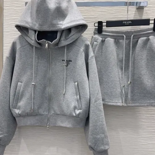 Prada Tracksuits Long Sleeved For Women #1427110