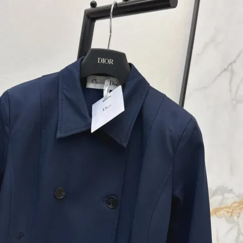 Cheap Christian Dior Coats Long Sleeved For Women #1427116 Replica Wholesale [$135.00 USD] [ITEM#1427116] on Replica Christian Dior Coats
