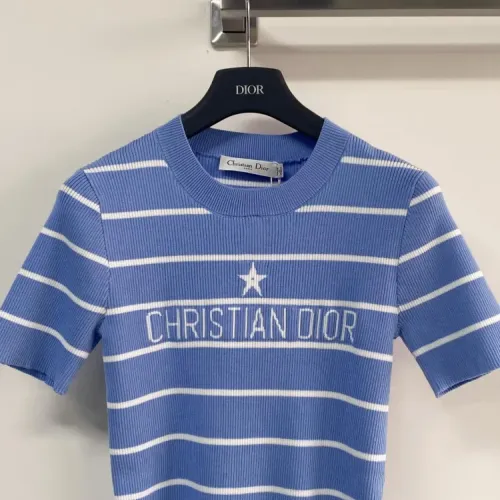 Cheap Christian Dior T-Shirts Short Sleeved For Women #1427118 Replica Wholesale [$102.00 USD] [ITEM#1427118] on Replica Christian Dior T-Shirts