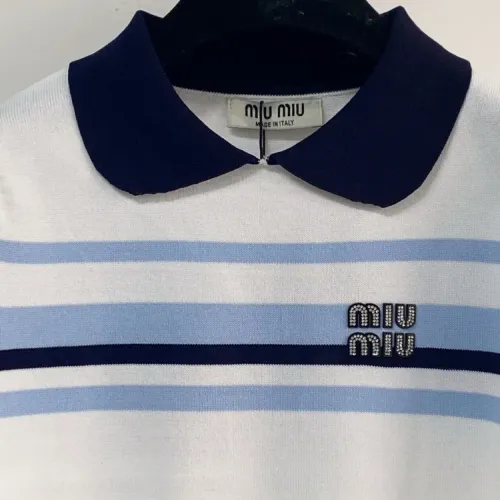 Cheap MIU MIU T-Shirts Short Sleeved For Women #1427123 Replica Wholesale [$96.00 USD] [ITEM#1427123] on Replica MIU MIU T-Shirts