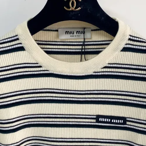 Cheap MIU MIU T-Shirts Short Sleeved For Women #1427125 Replica Wholesale [$96.00 USD] [ITEM#1427125] on Replica MIU MIU T-Shirts