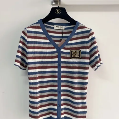 MIU MIU T-Shirts Short Sleeved For Women #1427132