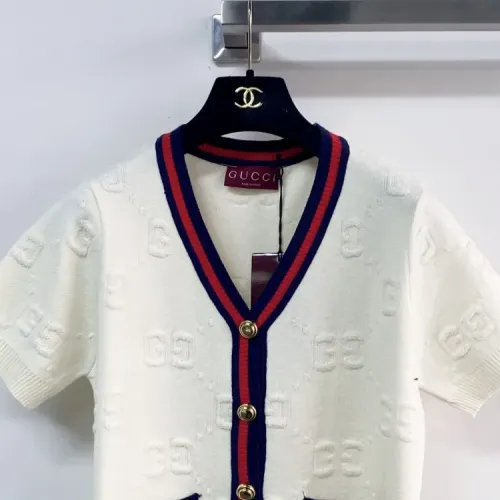 Cheap Gucci T-Shirts Short Sleeved For Women #1427143 Replica Wholesale [$98.00 USD] [ITEM#1427143] on Replica Gucci T-Shirts