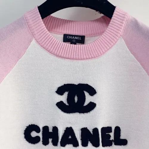 Cheap Chanel T-Shirts Short Sleeved For Women #1427146 Replica Wholesale [$96.00 USD] [ITEM#1427146] on Replica Chanel T-Shirts
