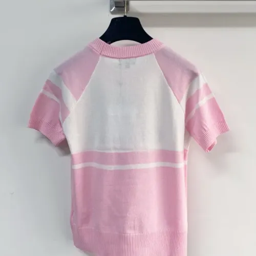 Cheap Chanel T-Shirts Short Sleeved For Women #1427146 Replica Wholesale [$96.00 USD] [ITEM#1427146] on Replica Chanel T-Shirts