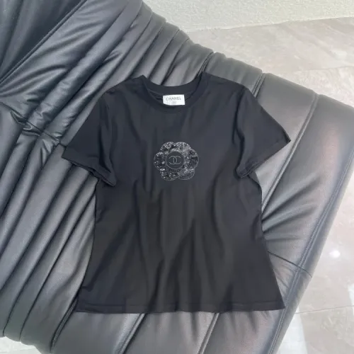 Chanel T-Shirts Short Sleeved For Women #1427155