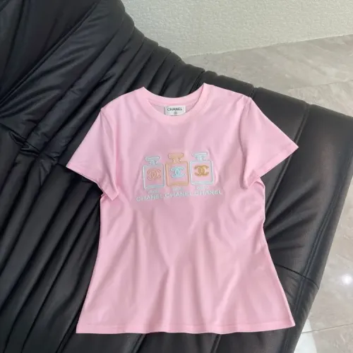 Chanel T-Shirts Short Sleeved For Women #1427157