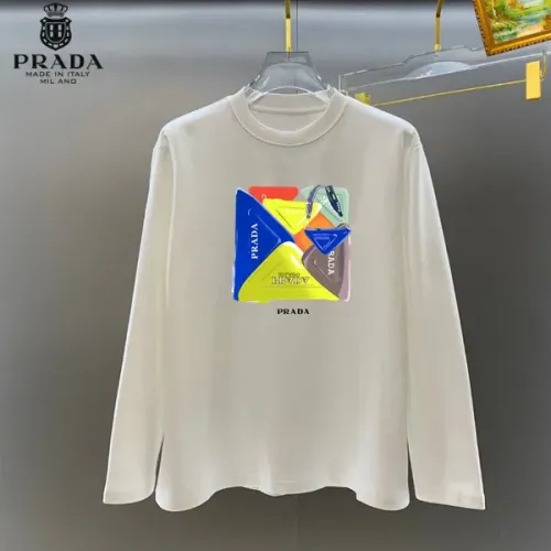 Prada T-Shirts Long Sleeved For Unisex #1427163