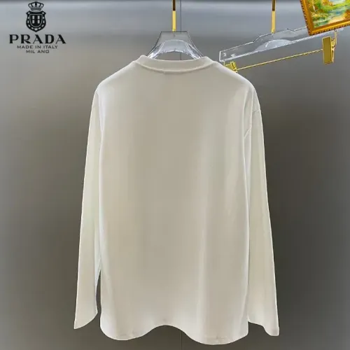 Cheap Prada T-Shirts Long Sleeved For Unisex #1427163 Replica Wholesale [$34.00 USD] [ITEM#1427163] on Replica Prada T-Shirts