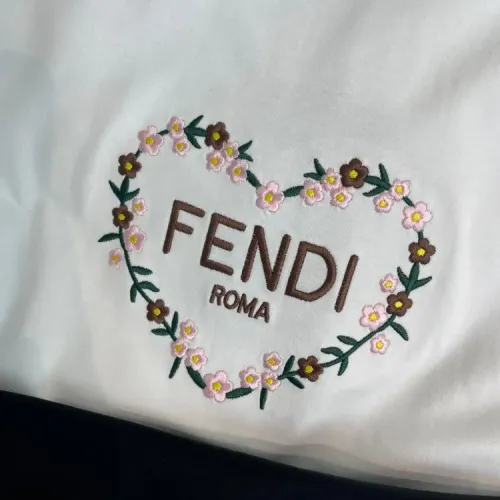 Cheap Fendi T-Shirts Short Sleeved For Women #1427170 Replica Wholesale [$52.00 USD] [ITEM#1427170] on Replica Fendi T-Shirts