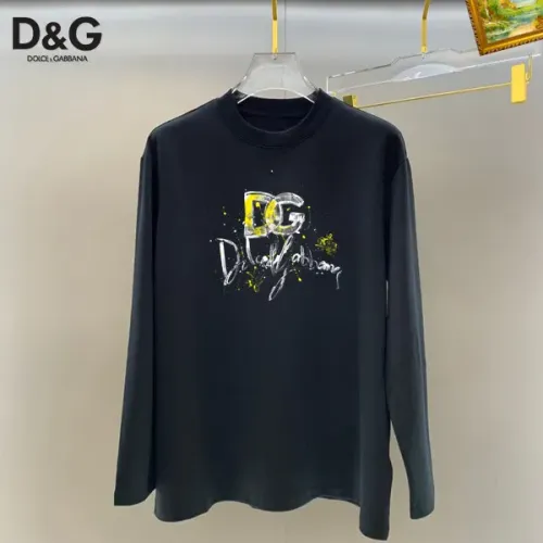 Cheap Dolce &amp; Gabbana D&amp;G T-Shirts Long Sleeved For Unisex #1427192 Replica Wholesale [$34.00 USD] [ITEM#1427192] on Replica Dolce &amp; Gabbana D&amp;G T-Shirts