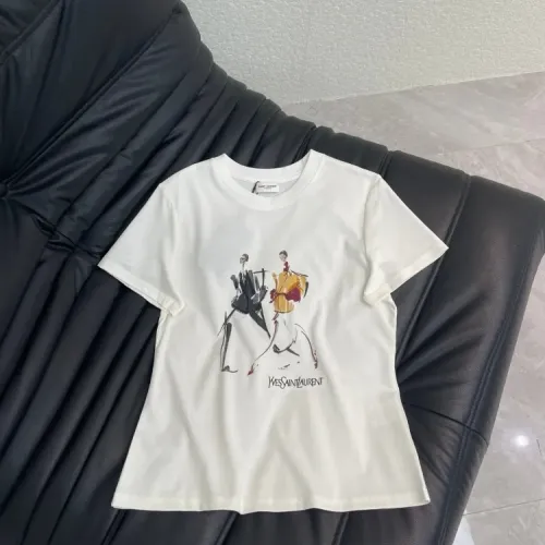 Cheap Yves Saint Laurent YSL T-shirts Sleeveless For Women #1427210 Replica Wholesale [$60.00 USD] [ITEM#1427210] on Replica Yves Saint Laurent YSL T-shirts