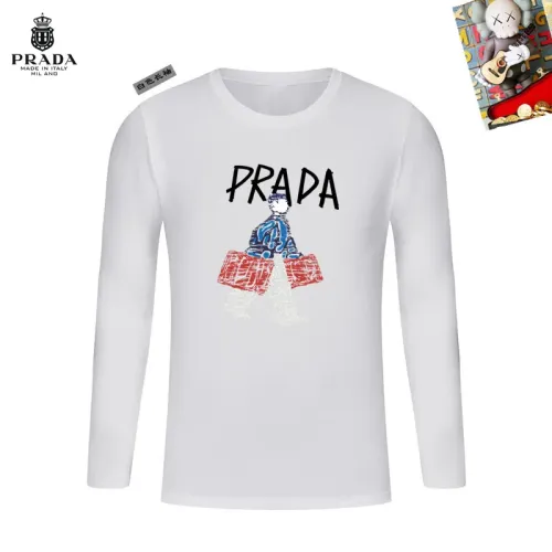 Prada T-Shirts Long Sleeved For Unisex #1427244
