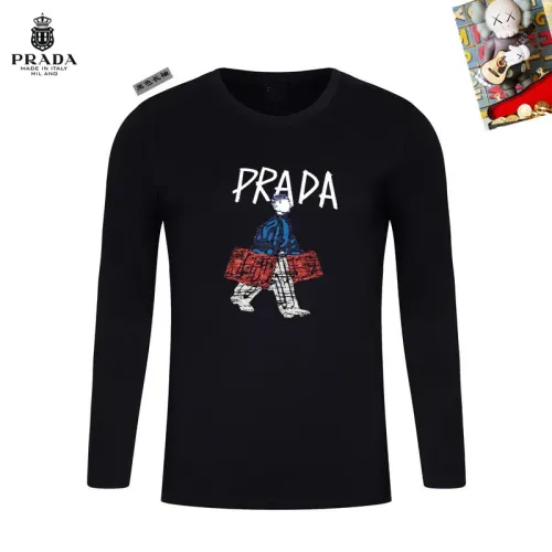 Prada T-Shirts Long Sleeved For Unisex #1427245