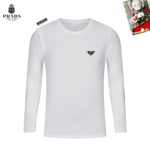 Prada T-Shirts Long Sleeved For Unisex #1427264