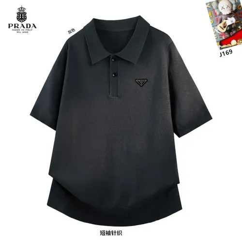Prada T-Shirts Short Sleeved For Men #1427293