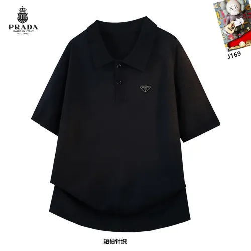 Cheap Prada T-Shirts Short Sleeved For Men #1427294 Replica Wholesale [$42.00 USD] [ITEM#1427294] on Replica Prada T-Shirts
