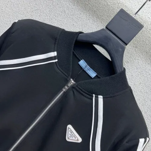 Cheap Prada Jackets Long Sleeved For Women #1427341 Replica Wholesale [$76.00 USD] [ITEM#1427341] on Replica Prada Jackets