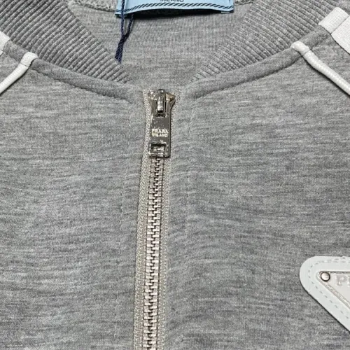 Cheap Prada Jackets Long Sleeved For Women #1427344 Replica Wholesale [$76.00 USD] [ITEM#1427344] on Replica Prada Jackets