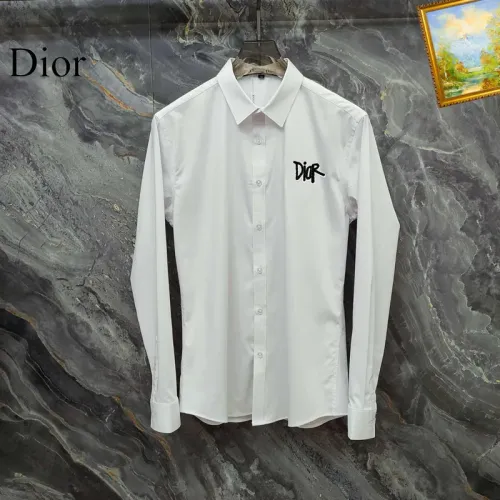 Christian Dior Shirts Long Sleeved For Men #1427383